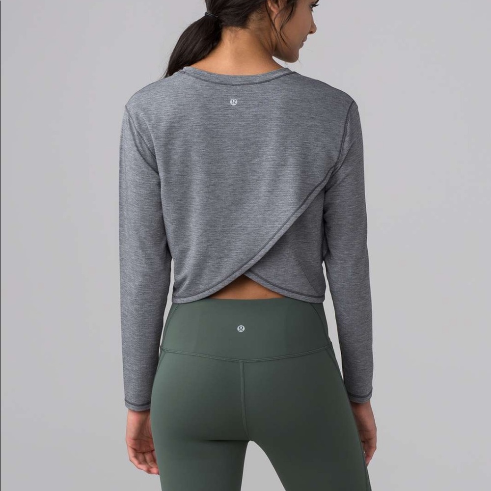 Lululemon Pushing Limits Crop Top